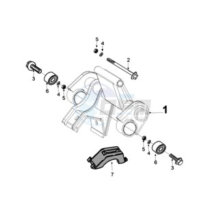 FIGHT 3 4T DARKSIDE E drawing ENGINEMOUNT