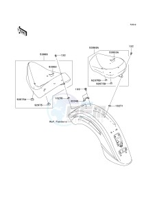 VN 1600 G [VULCAN 1600 NOMAD] (6F) G6F drawing SEAT