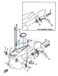 250AET drawing PROPELLER-HOUSING-AND-TRANSMISSION-2