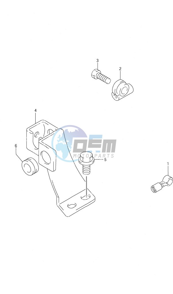 Remocon Cable Holder w/Remote Control