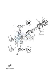 F20SMHA-2013 drawing CRANKSHAFT--PISTON