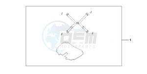 FJS400D9 SI - (SI) drawing KIT MAT AND STRAP