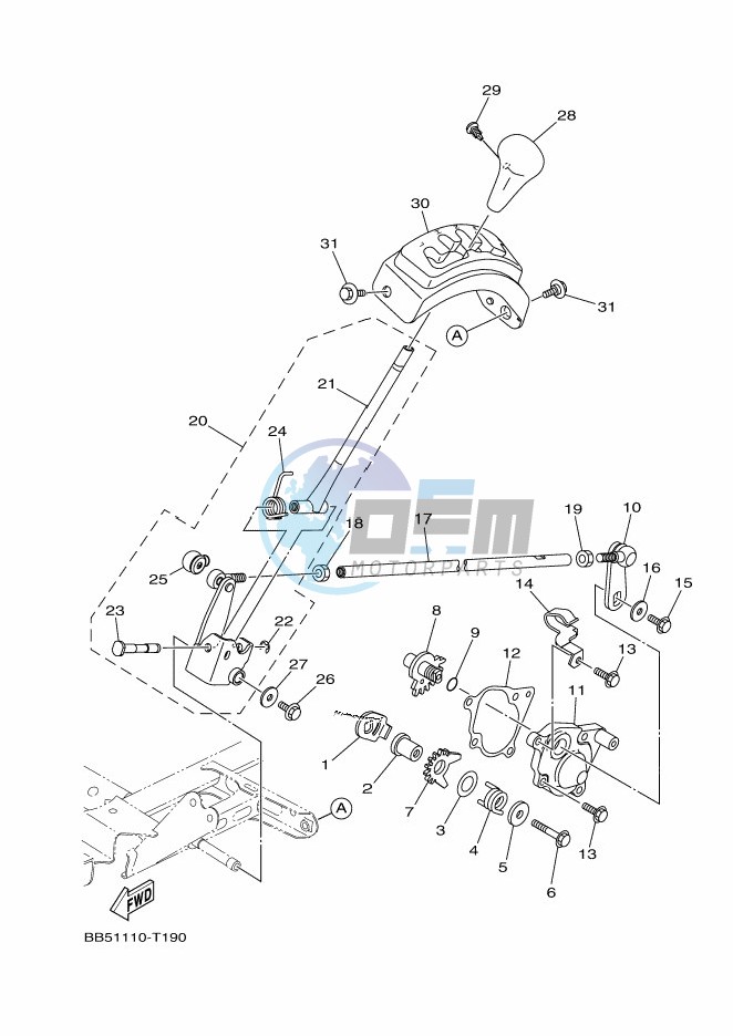 SHIFT SHAFT