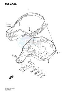 UH125 BURGMAN EU drawing HELMET BOX