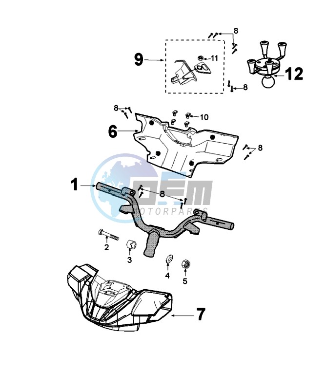 HANDLEBAR ROD