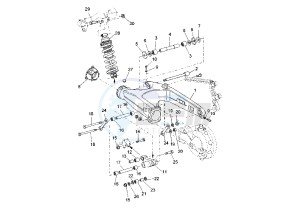 BT BULLDOG 1100 drawing REAR ARM