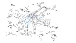 MULHACEN - 125 CC VTHMS1A1A 4T EU3 drawing FRAME MY08-09