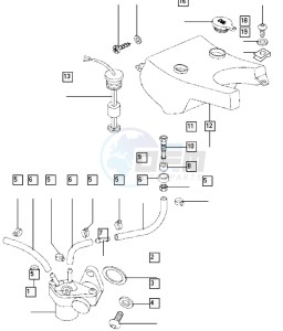 STREETMATE_25-45kmh_K8-L0 50 K8-L0 drawing Oil pump