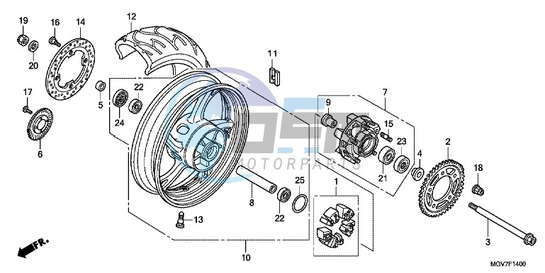 REAR WHEEL