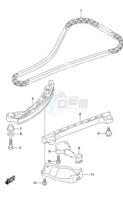 DF 40A drawing Timing Chain