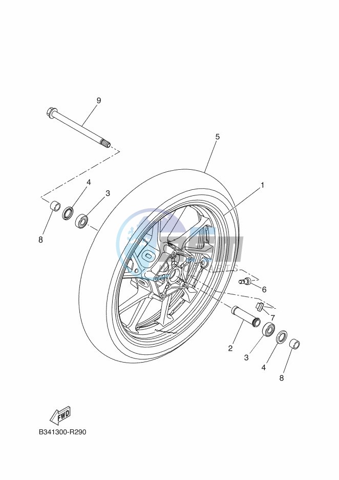 FRONT WHEEL