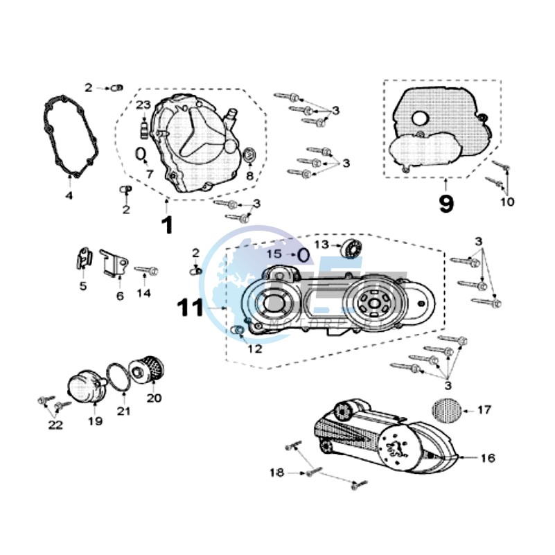 CRANKCASE COVER