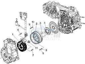 GT 250 ie 60 deg (Euro 3) drawing Flywheel magneto