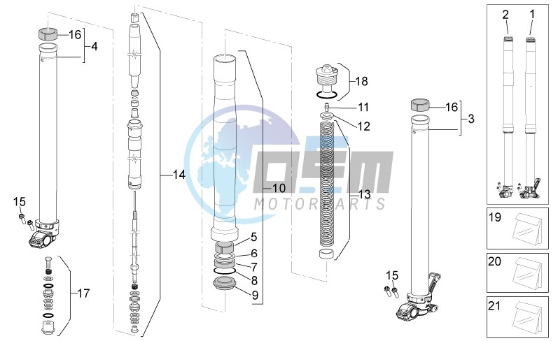 Front fork I