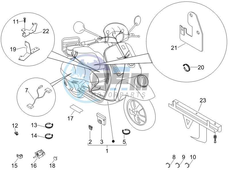 Main cable harness