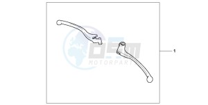 VT600C drawing CHRM LEVER KIT