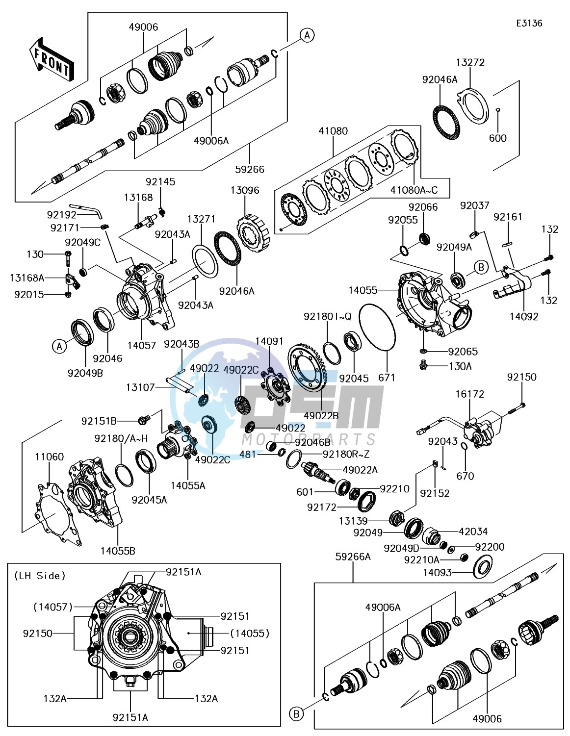 Drive Shaft-Front