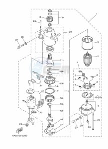 FL225BETX drawing STARTER-MOTOR