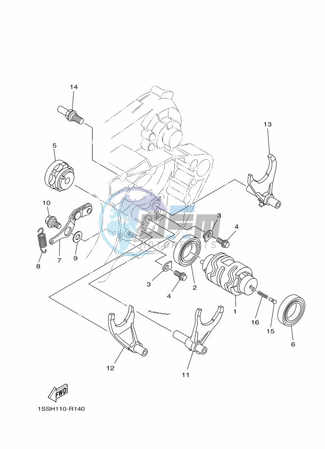 SHIFT CAM & FORK