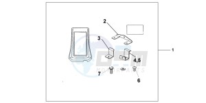 VT750DC BLACK WIDOW drawing RADIATOR *NH389M*