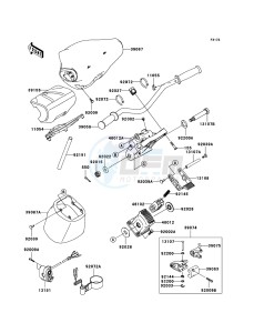 JET SKI ULTRA LX JT1500G9F EU drawing Handlebar