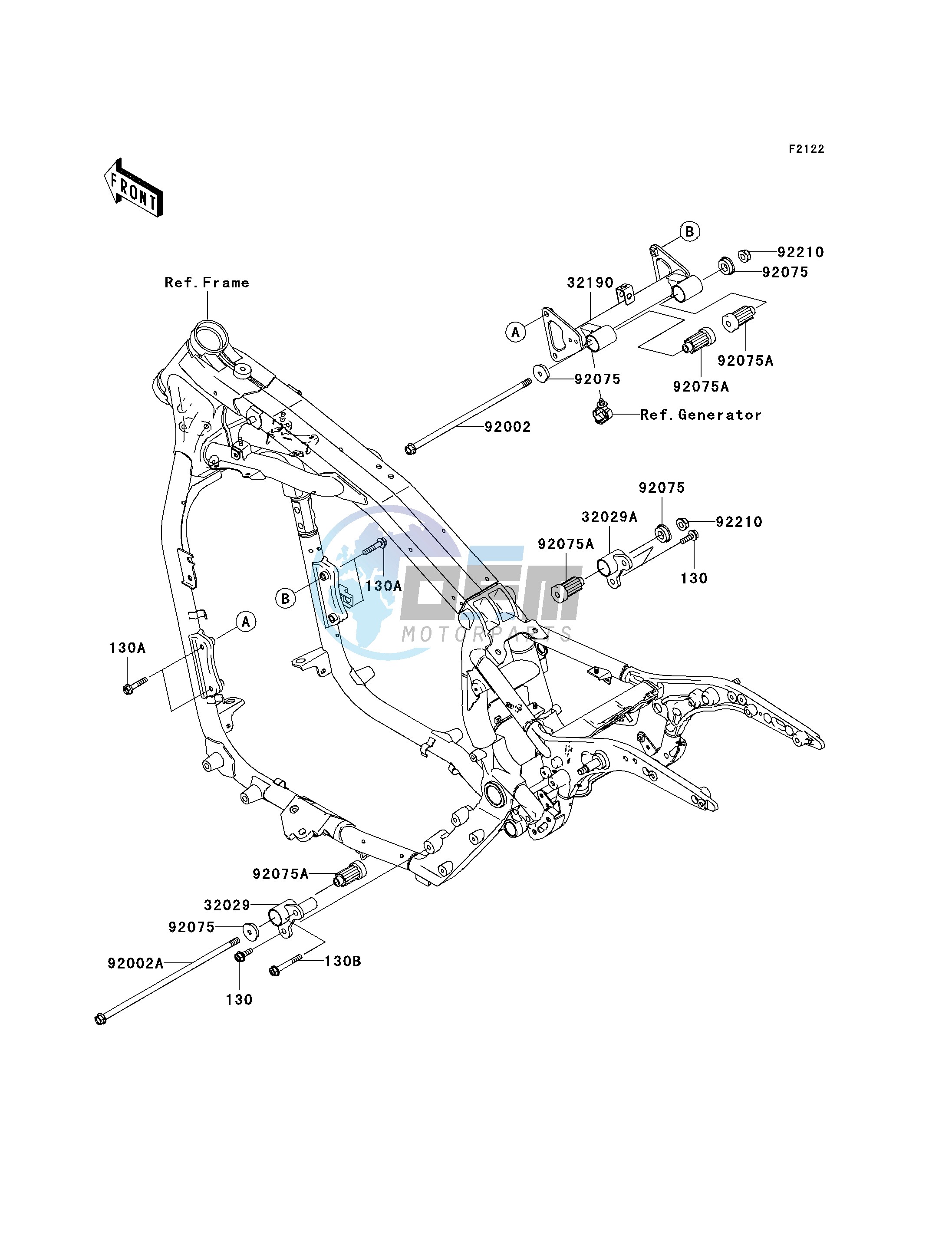 ENGINE MOUNT-- A1_A2- -