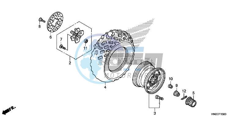 FRONT WHEEL