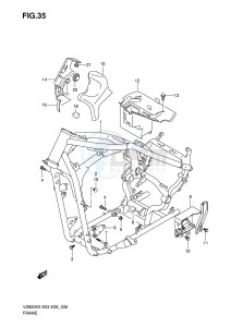 VZ800 (E3-E28) MARAUDER drawing FRAME (MODEL K5 K6 K7 K8)