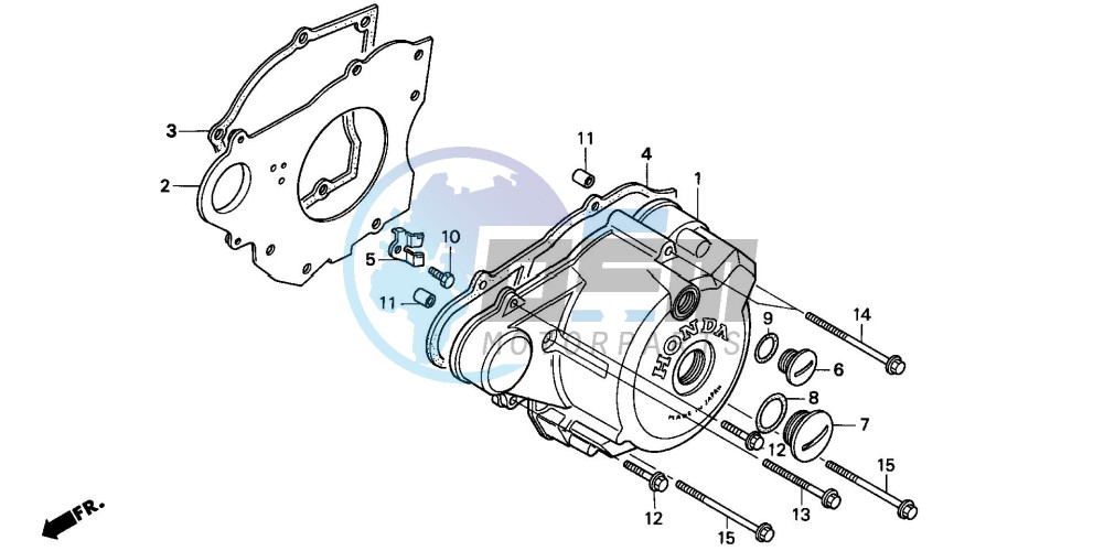 LEFT CRANKCASE COVER