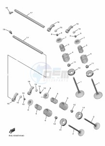 YZF1000W-B YZF-R1 (B3L9) drawing VALVE