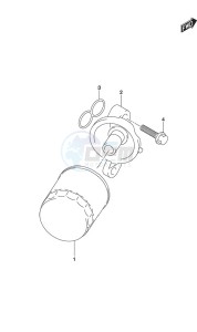 DF 150 drawing Oil Filter