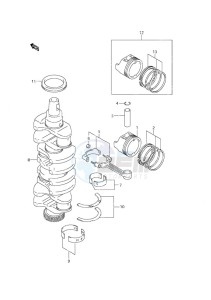 DF 140 drawing Crankshaft