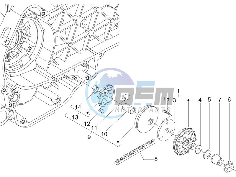 Driving pulley