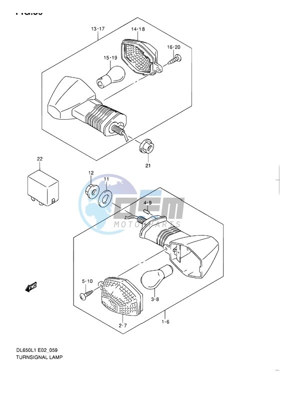 TURNSIGNAL LAMP