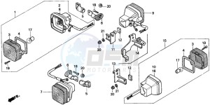 CG125 drawing WINKER