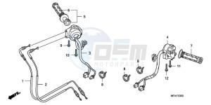 CBF1000T9 Ireland - (EK) drawing SWITCH/CABLE