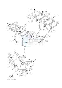 YFM700FWAD GRIZZLY 700 (2UDD) drawing GUARD