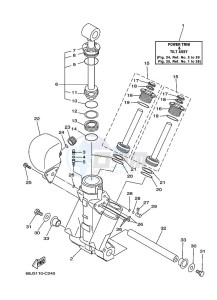 Z150PETOX drawing POWER-TILT-ASSEMBLY-1