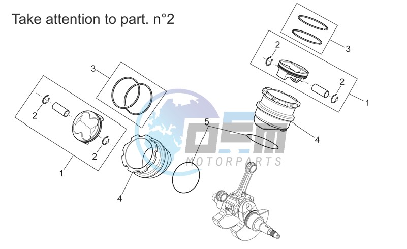 Cylinder with piston