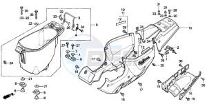 PK50S WALLAROO drawing BODY COVER