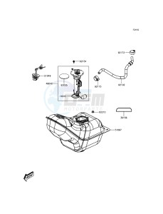 J300 ABS SC300BGF XX (EU ME A(FRICA) drawing Fuel Tank