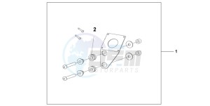 CBF600SA drawing G/H SWITCH BRACKET