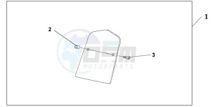 VTX1800C1 drawing CH BKRST PLATE(TA