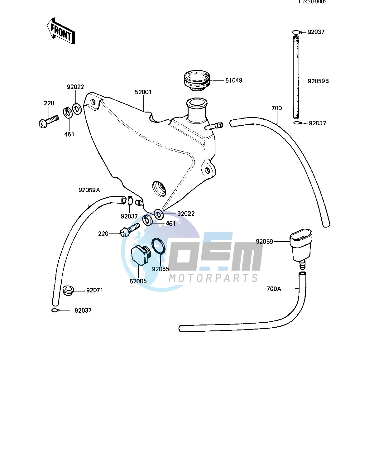 OIL TANK -- 82-83 A9_A10- -