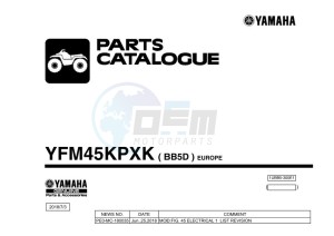 YFM450FWBD YFM45KPXK (BB5D) drawing Infopage-1