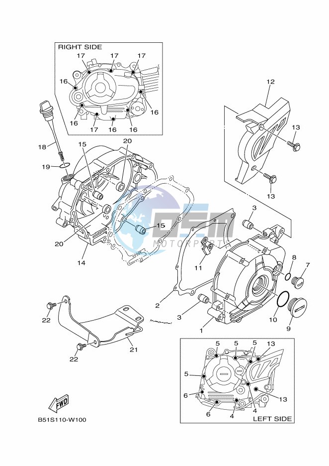 CRANKCASE COVER 1