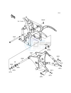 VULCAN 900 CLASSIC VN900BGF GB XX (EU ME A(FRICA) drawing Swingarm