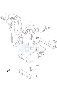 DF 70A drawing Clamp Bracket