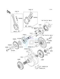 VN 1600 A [VULCAN 1600 CLASSIC] (A6F-A8FA) A7F drawing CRANKSHAFT