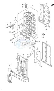 DF 70A drawing Cylinder Head